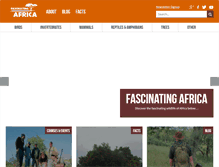 Tablet Screenshot of fascinatingafrica.com